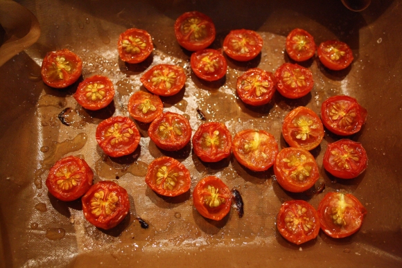 ugnstorkade tomater